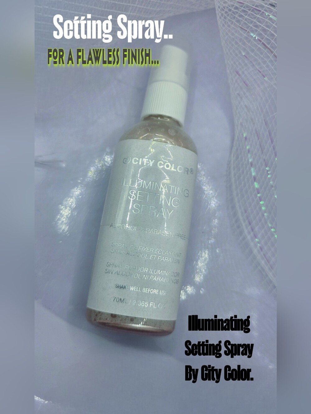 Illuminating Spray by City Color Women's Makeup Cosmetics
